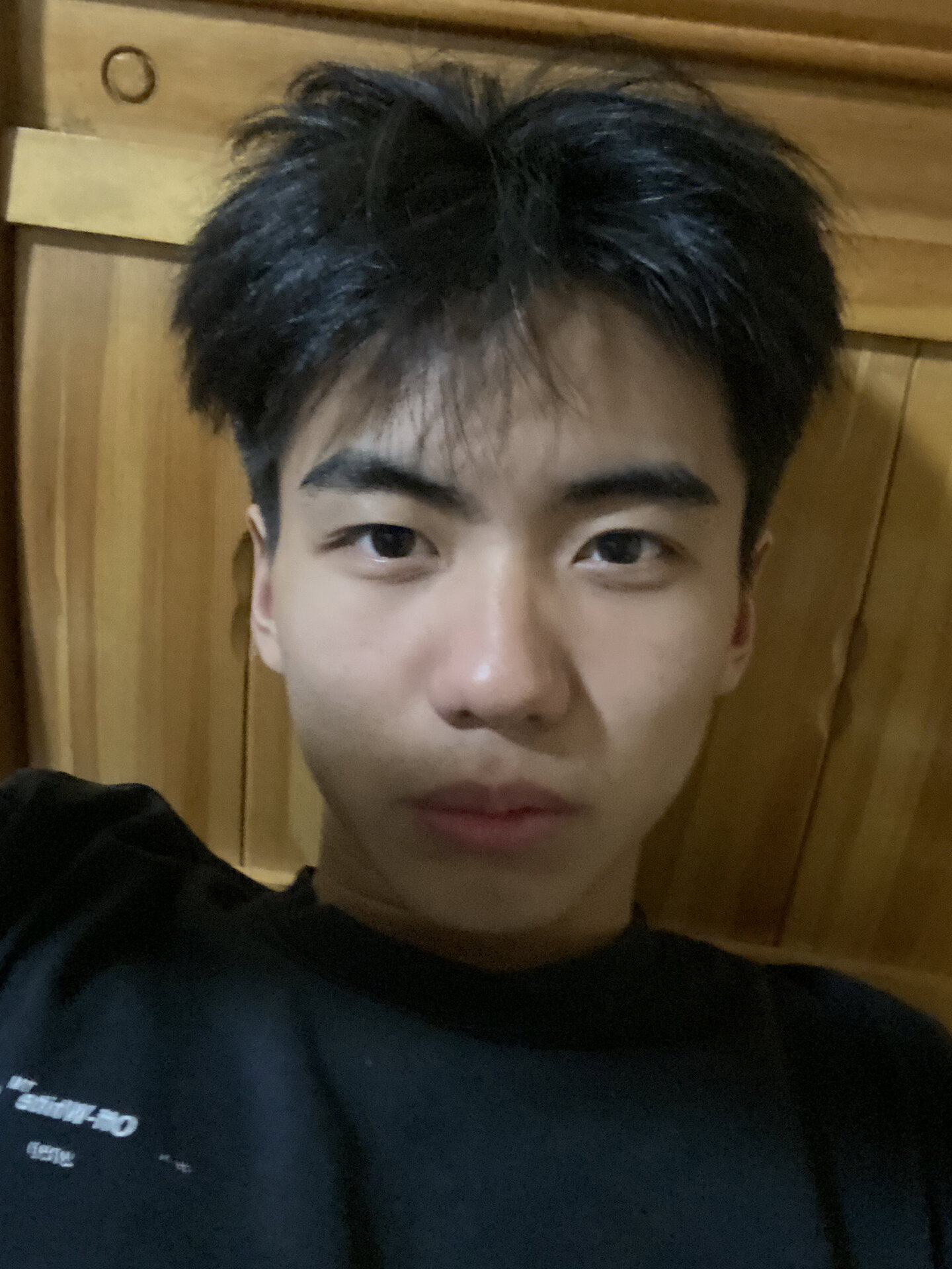 素颜,男高中生