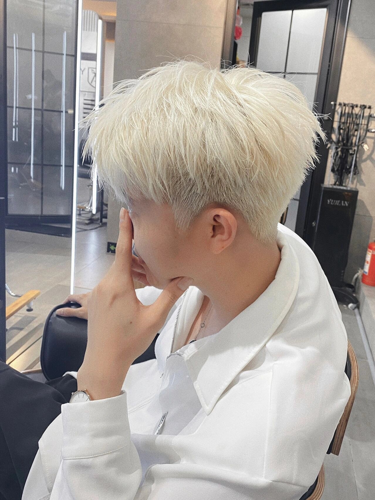男士发色|浅金色