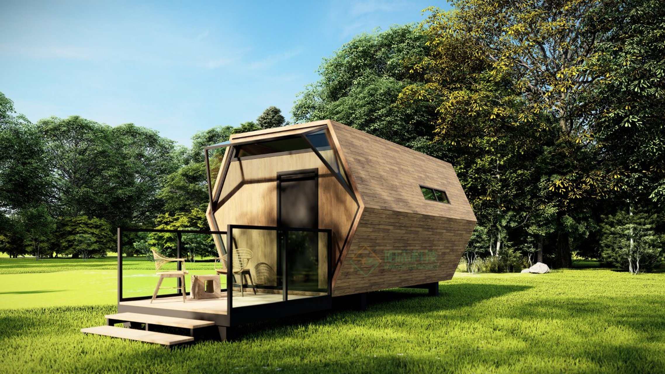 拥有这一款蜂巢装配式民宿,必成为网红打卡 这样做民宿设计,成为网红