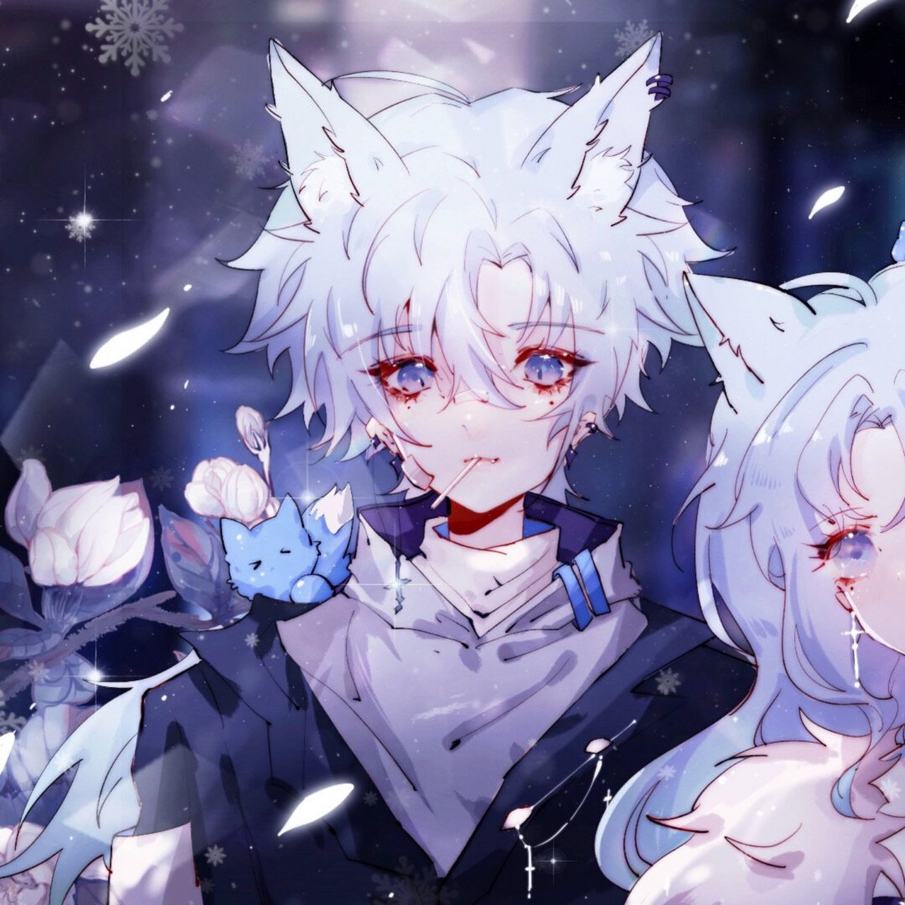 二次元情侣头像 梦幻系列