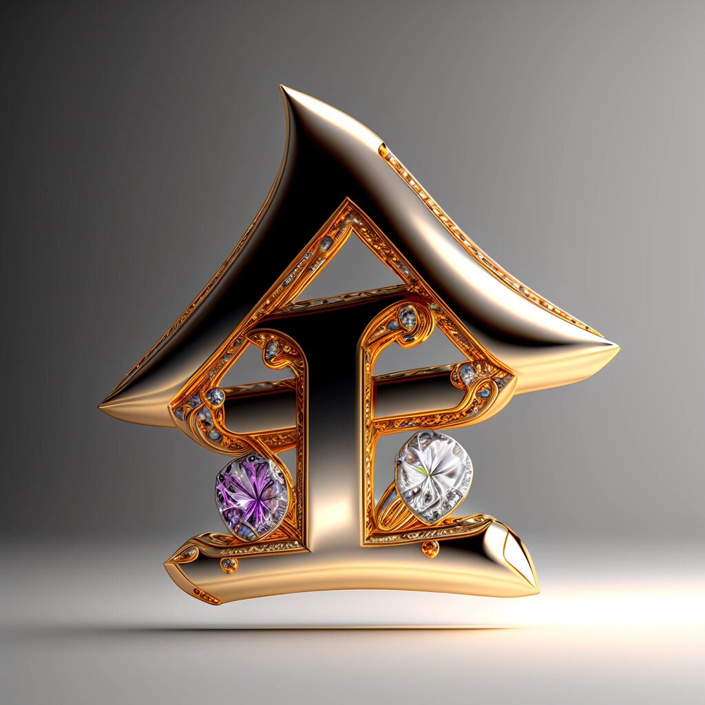 土豪感字体·字体设计·金·姓氏头像