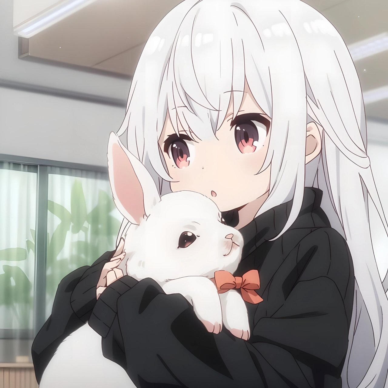 女生头像丨幼稚的话少说,免得太可爱