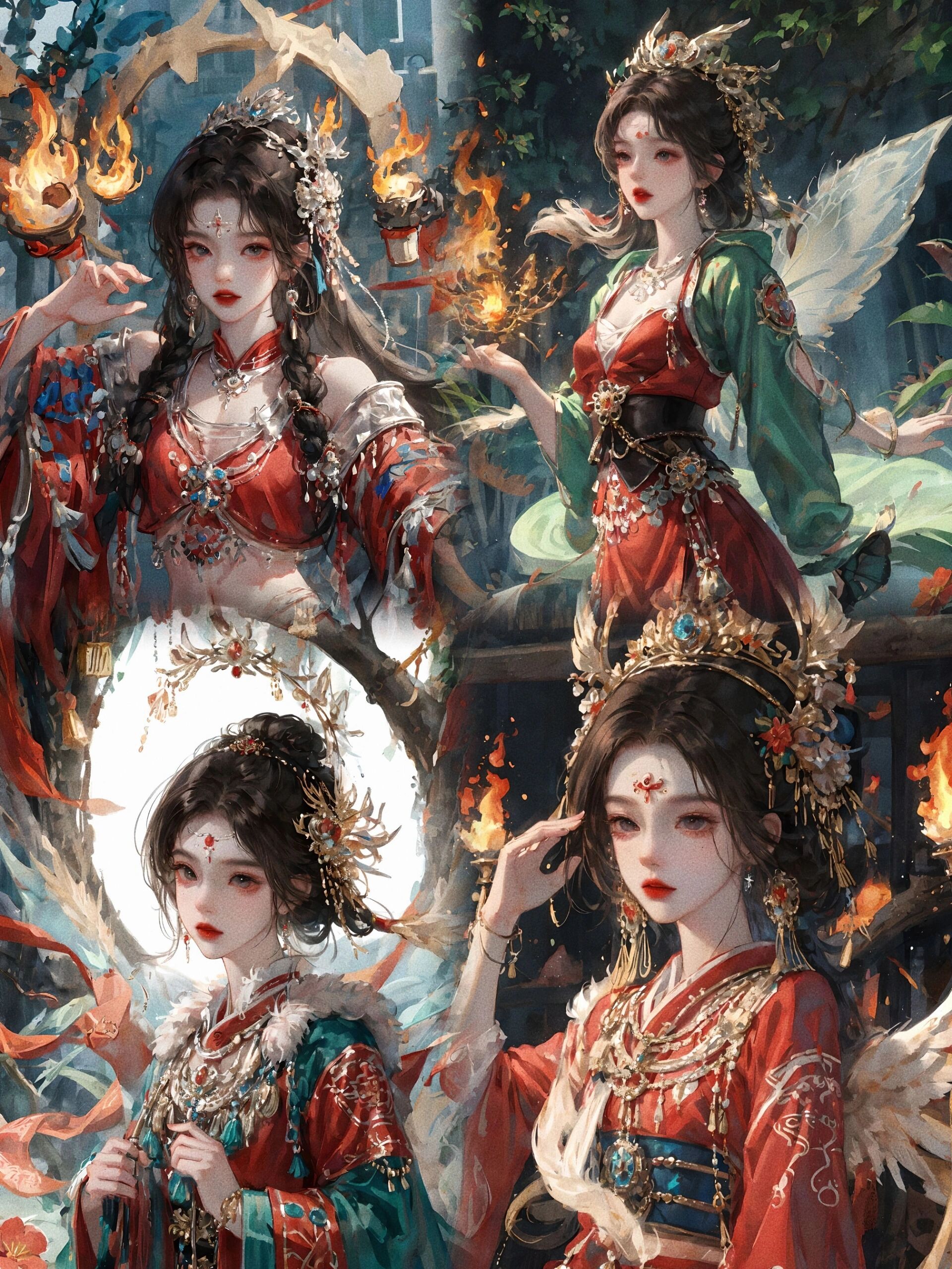 人物立绘_凤族公主