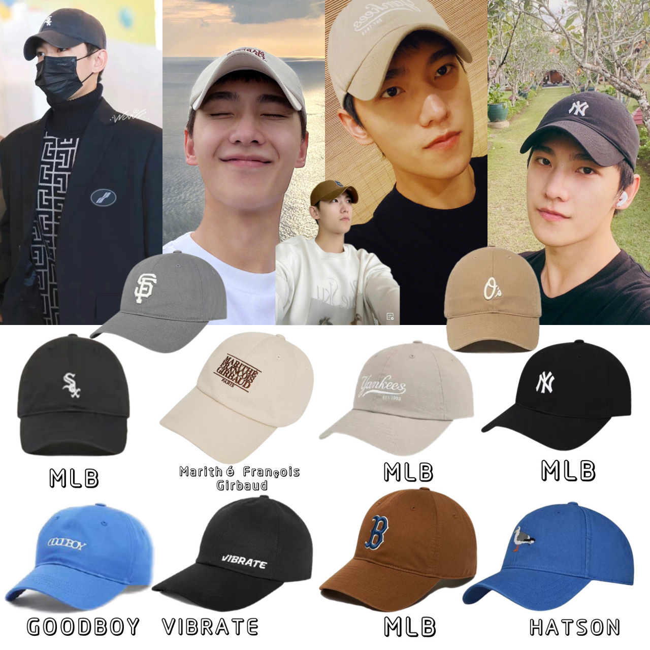 杨洋戴帽子真的很帅 91系风男友日常00 找了几顶杨洋日常生活中