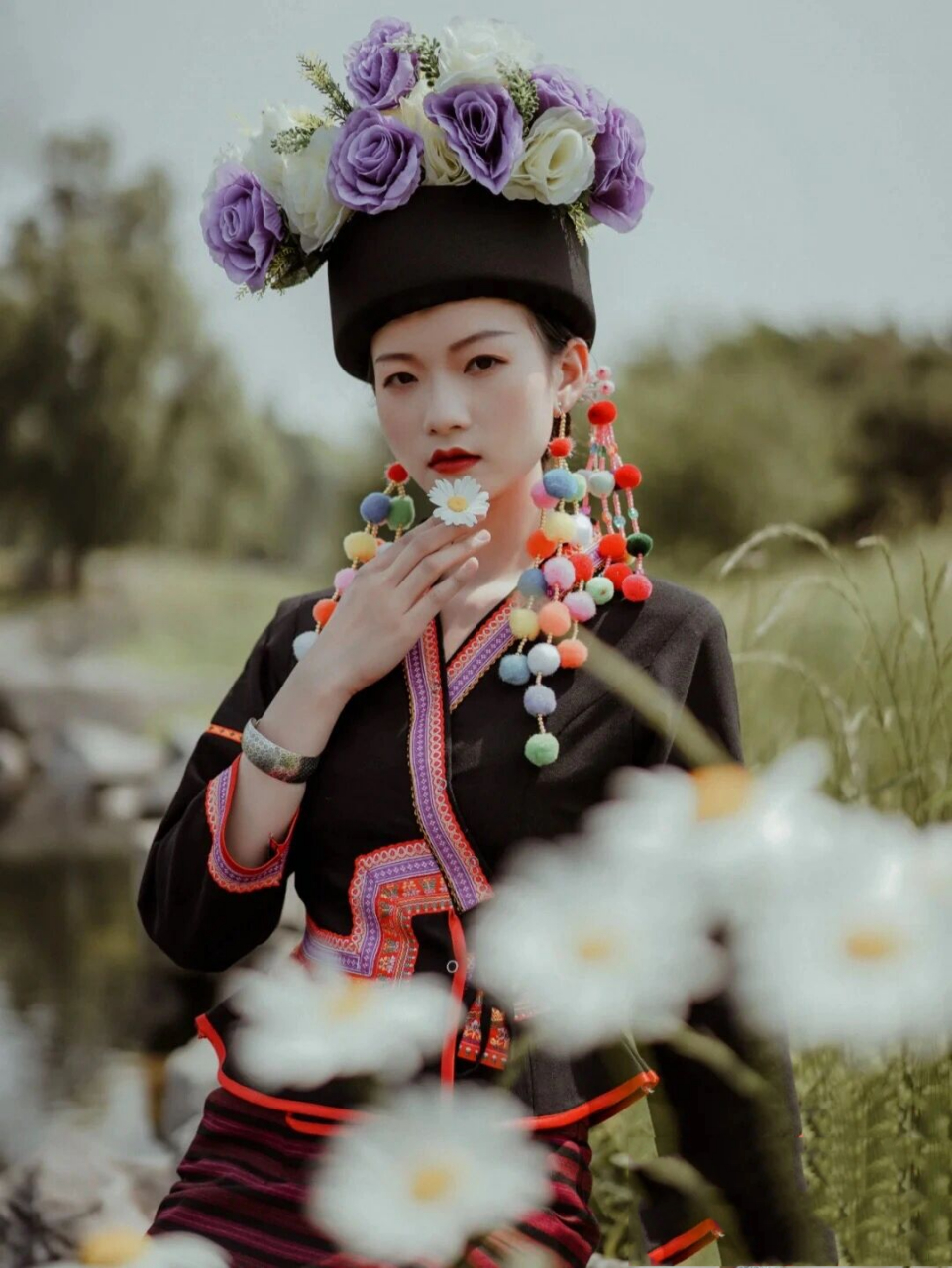 56个民族创意绘画之布朗族/动漫人物 布朗族是一个拥有着悠久历史的