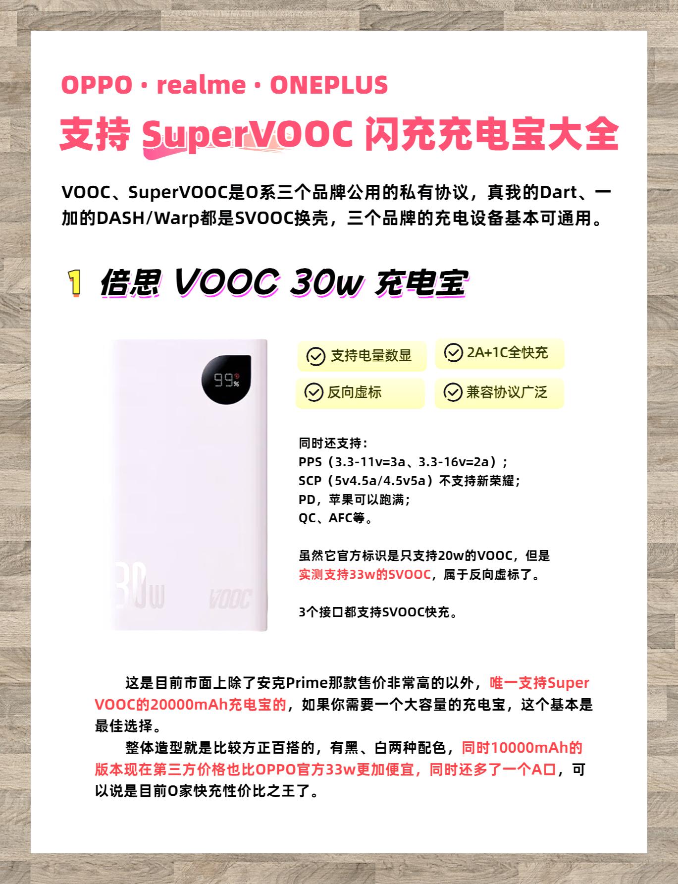 oppo充电宝精选搭载supervooc闪充技术