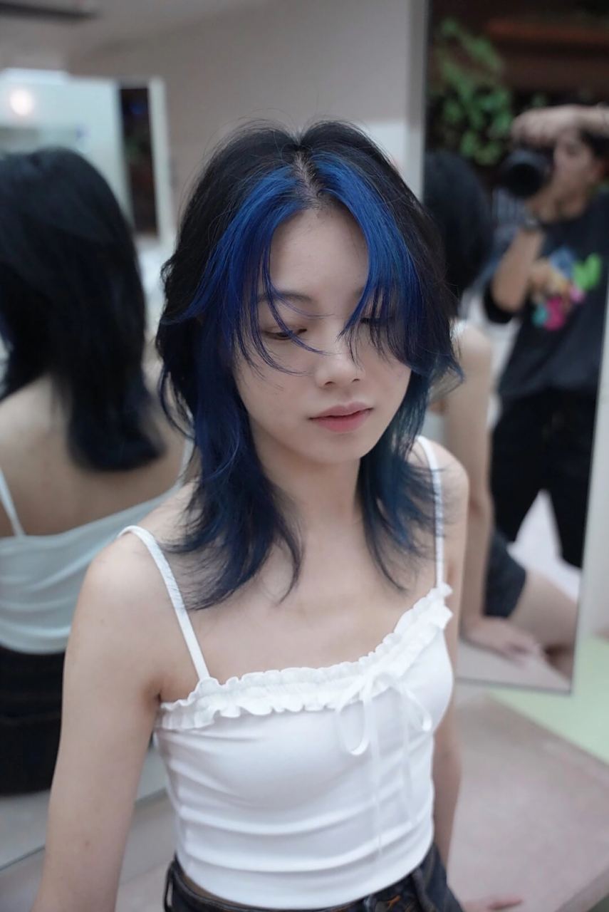 女生狼尾发型, 喜欢又a又飒风格的姐妹千万不要错过这个发型!