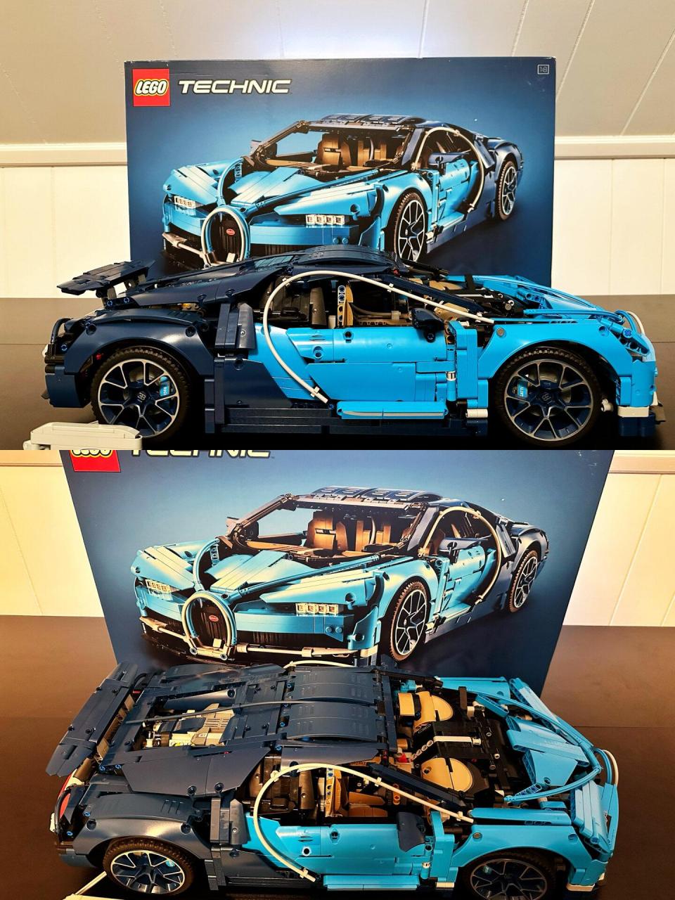 乐高积木四款旗舰款,永不退步的四大超级跑车 兰博基尼大牛 布加迪