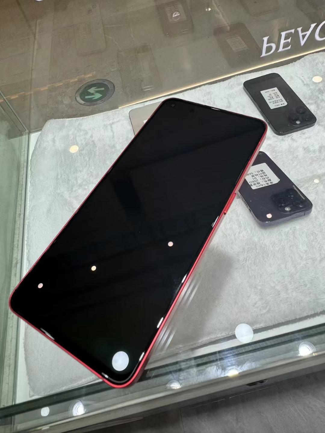 opporeno7 红色新年款内存12+128g 95新 支持置换