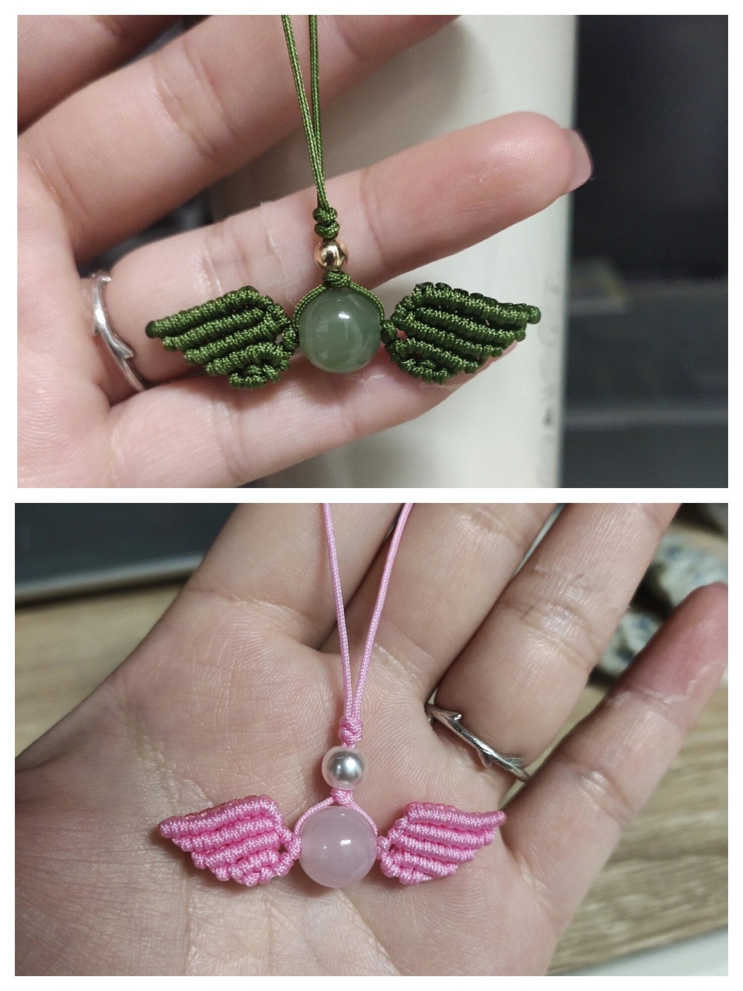 单珠小翅膀手机挂绳