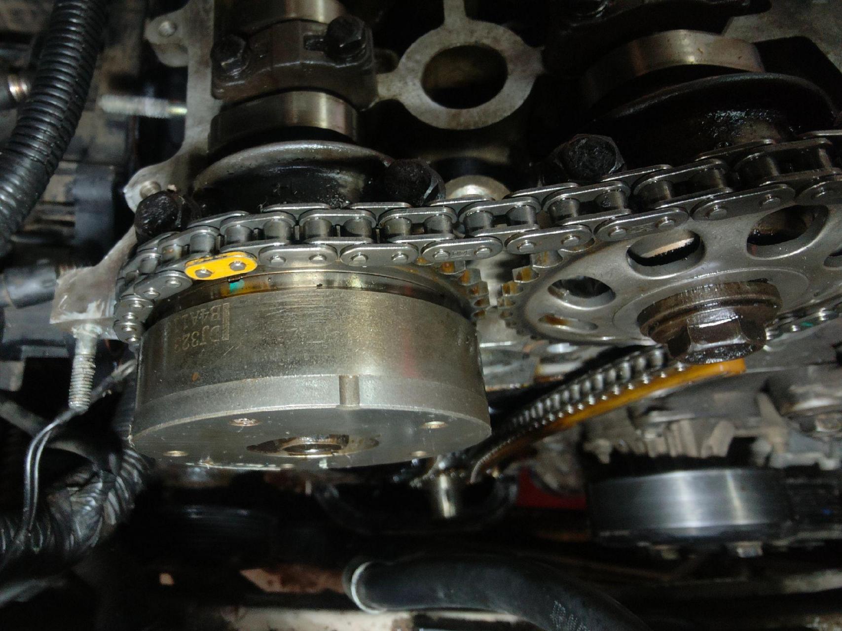 吉利4g20正时链条记号 发动机维修 汽车保养与维修 维修保养