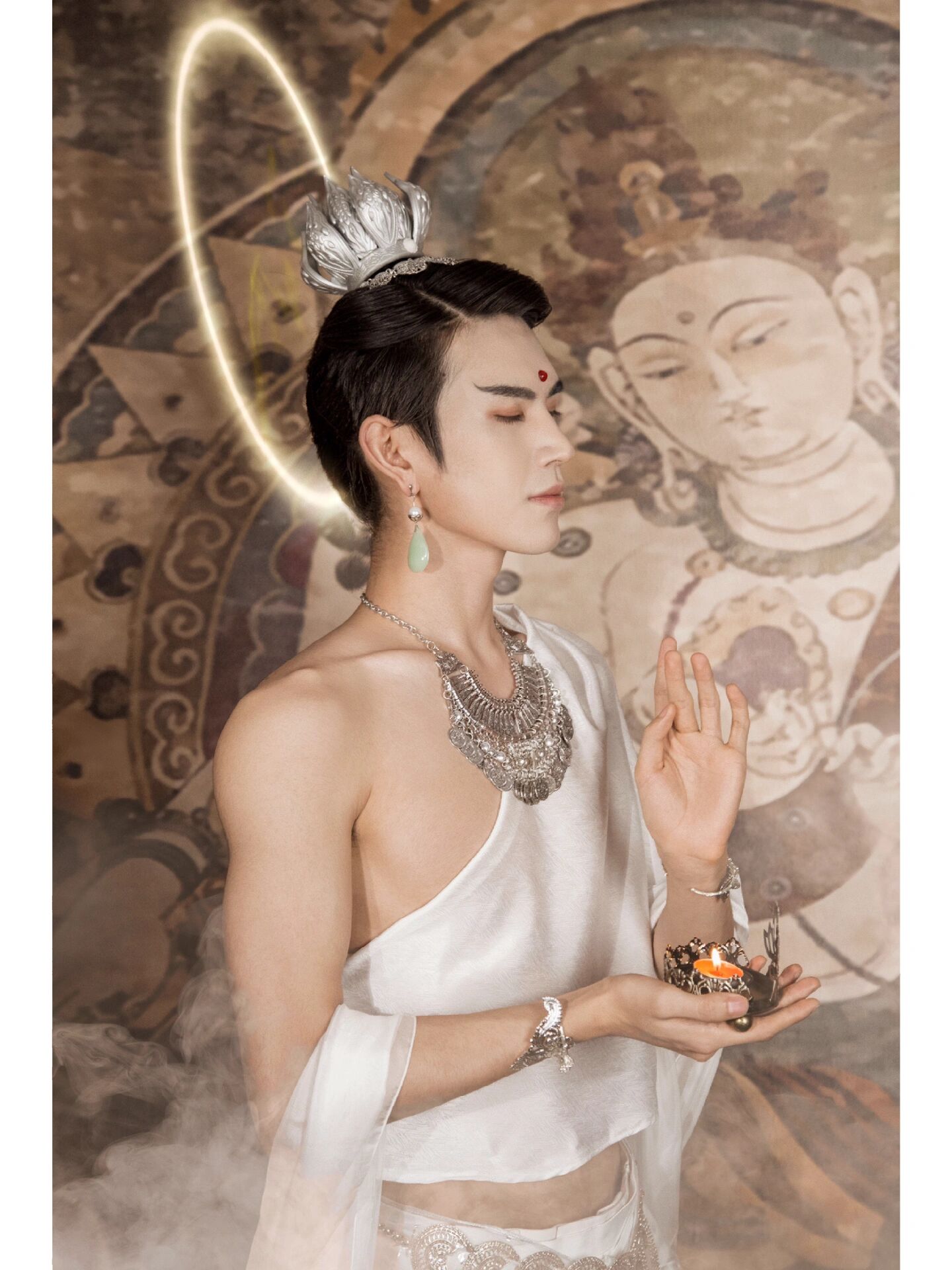 敦煌菩萨系列|男菩萨96汉服写真