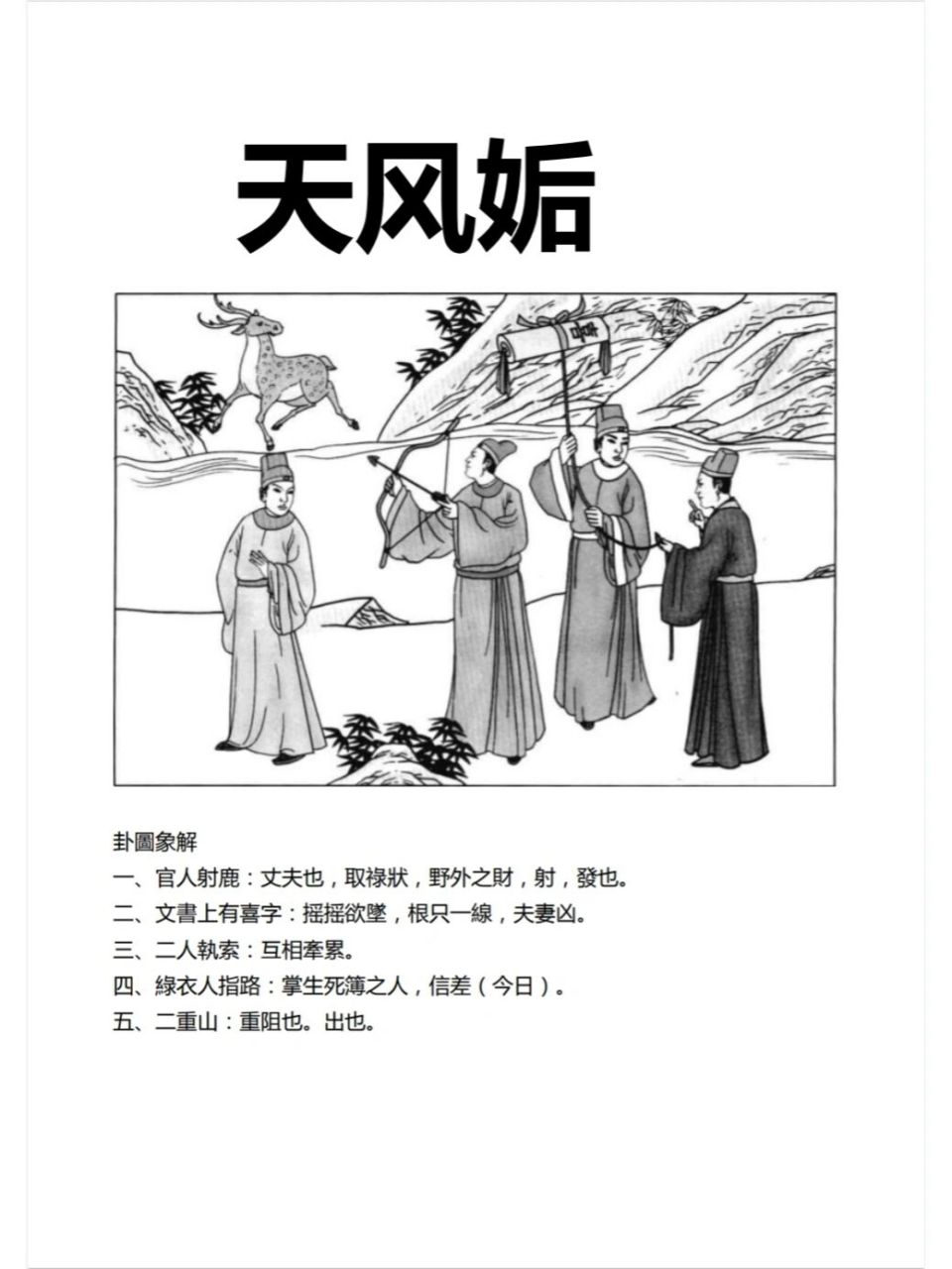 易经入门成语学卦#44 姤卦 邂逅相遇 姤(gòu)卦,代号是3:7  ,主卦是