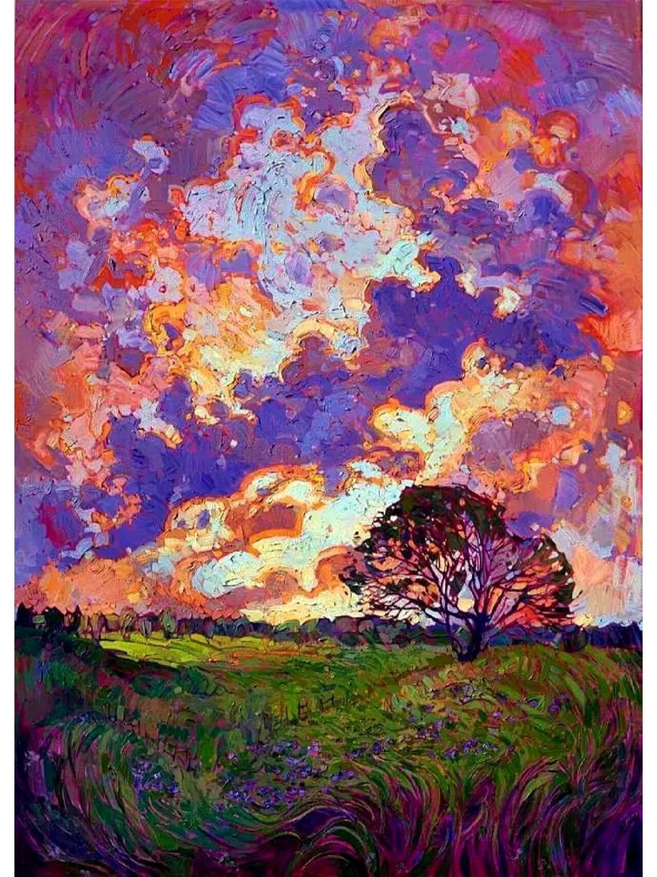 ⑤色彩明快鲜艳油画静物,极美的艺术感染力 艾琳·汉森 (erin hanson)