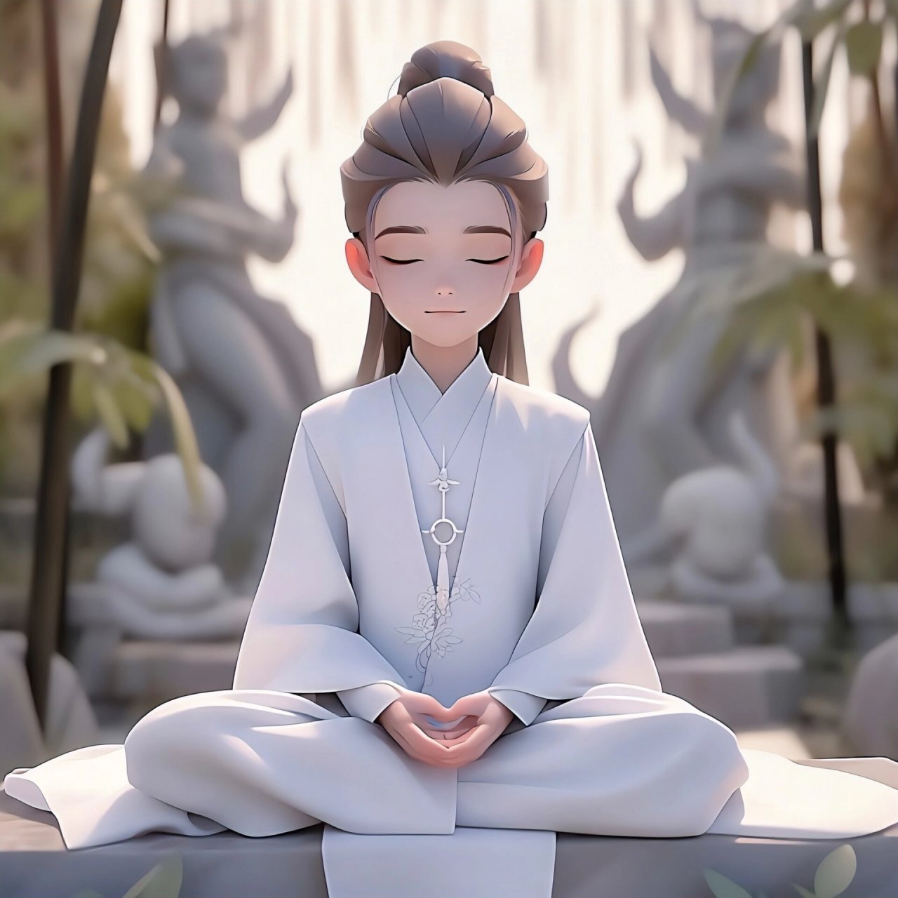 修行系列之打坐头像