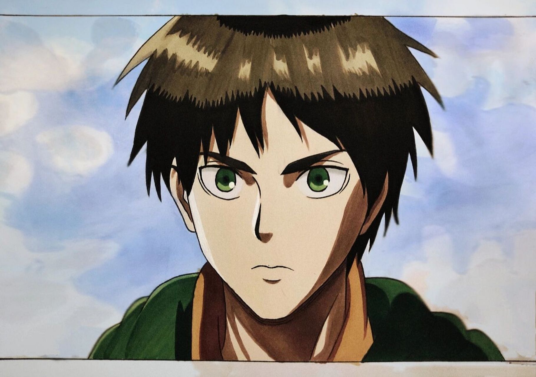 你是自由的! 进击の巨人 #艾伦耶格尔