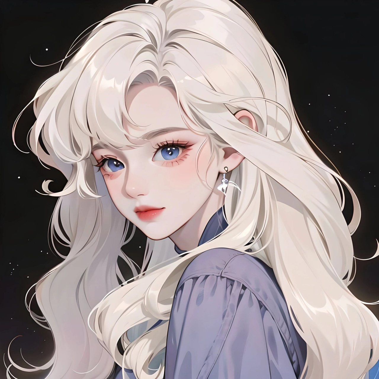 少女头像|像救赎的光又像坠落的灰 #新头像的魅力# #可爱女生头像