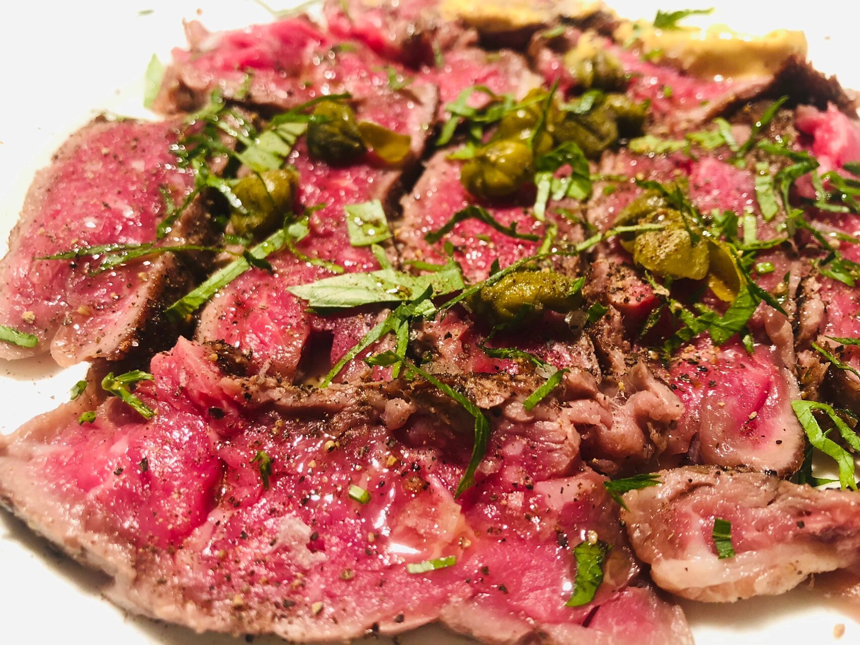 carpaccio97 意式薄片生牛肉beef carpaccio,这道在意大利威尼斯一