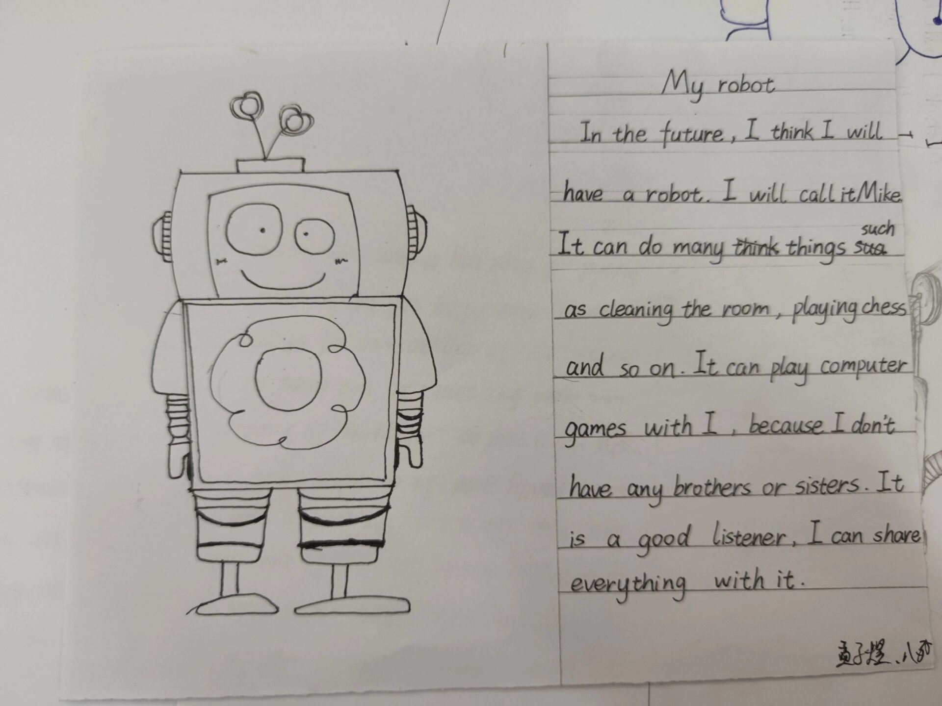 my robot in the future.