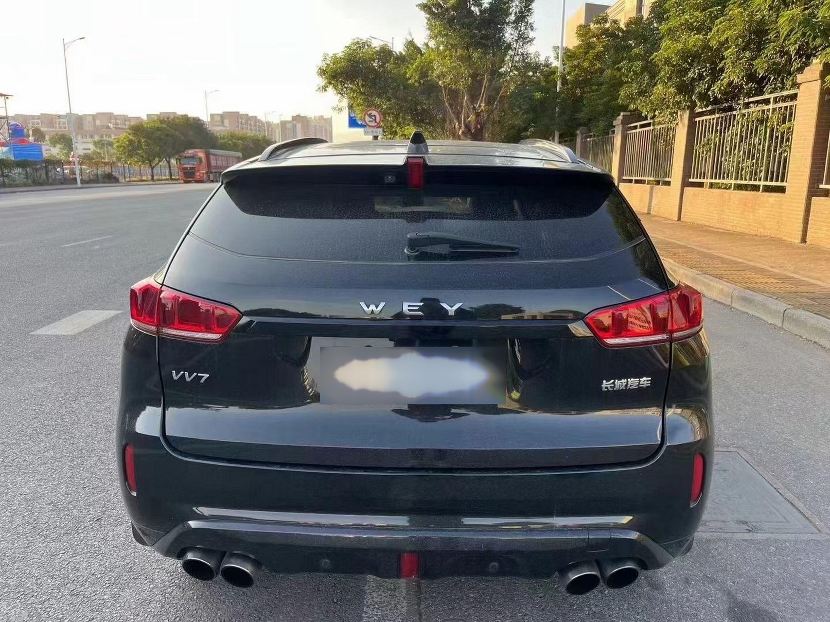 17年魏派vv7s,全车原版原漆,旗舰版,批发6万多