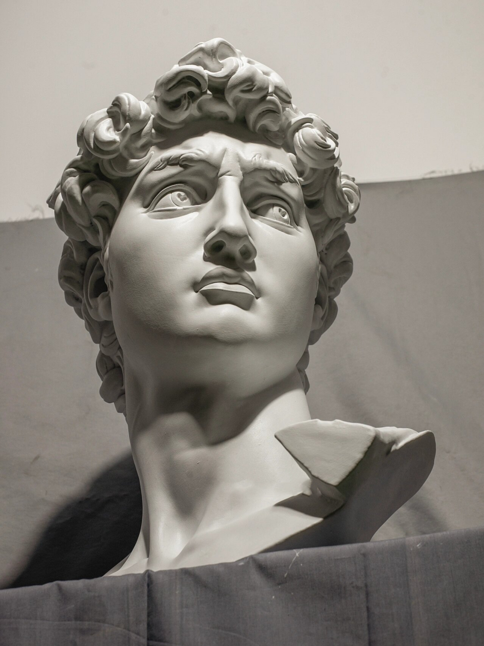 型最准的大卫 | 石膏像分享7 原创分享 :形准度最高的大卫石膏像照片3