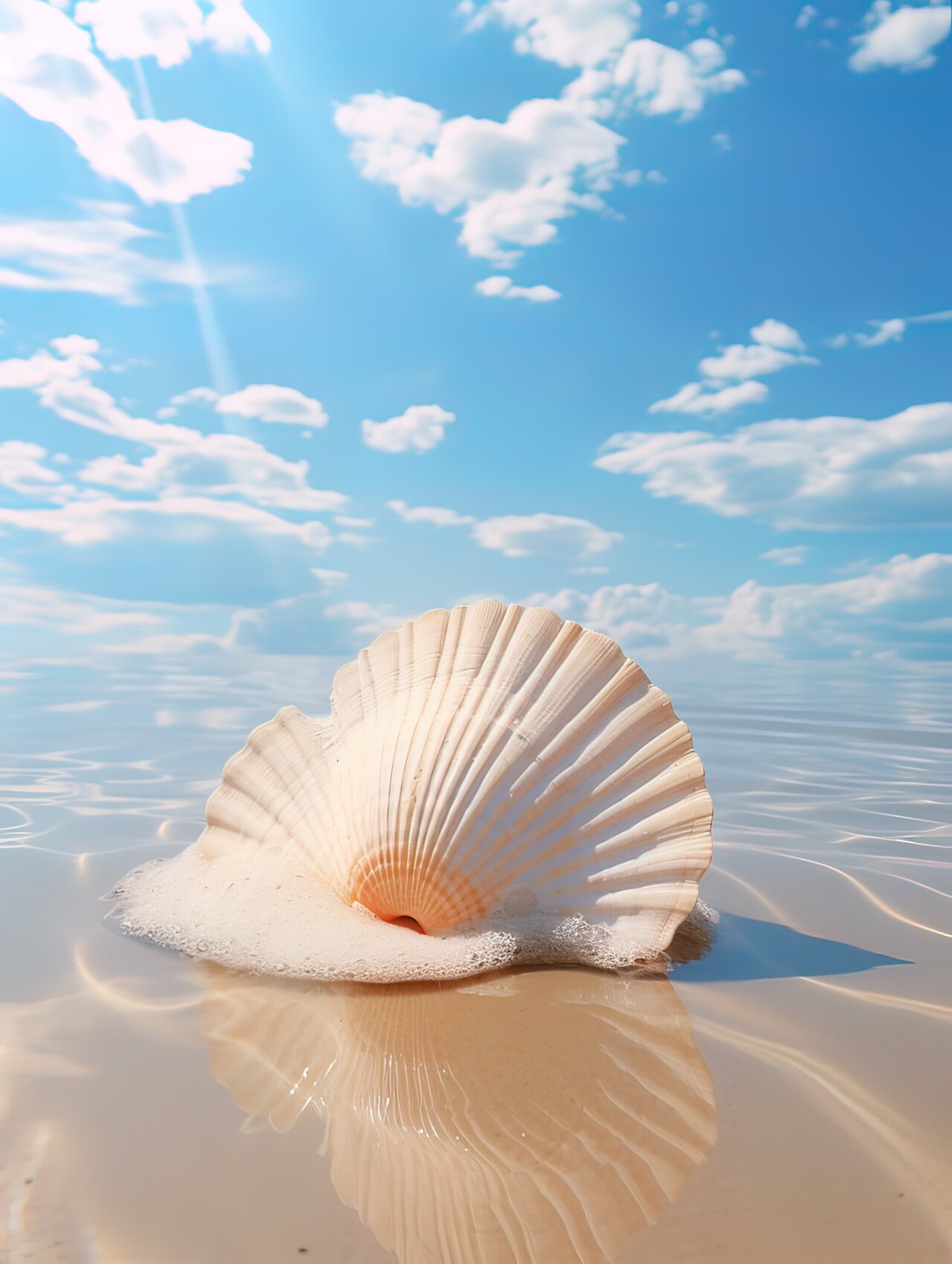 壁纸27 最美自然风光壁纸,海岸旁的风光 只捡一枚海边的贝壳,无论前往