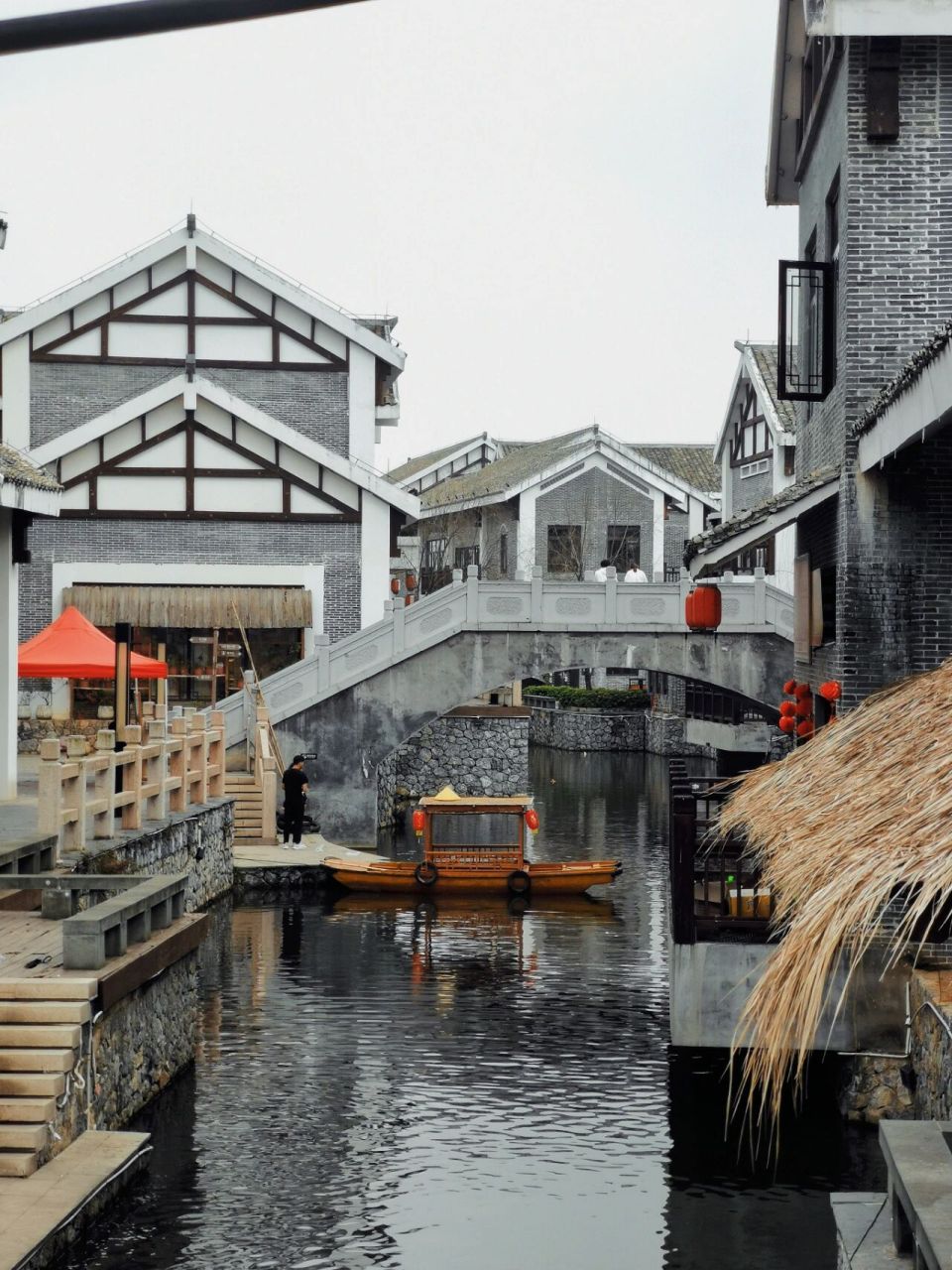 玉林的江南水乡|五彩田园水街 依水成街,以街为市,水巷之上 是真实