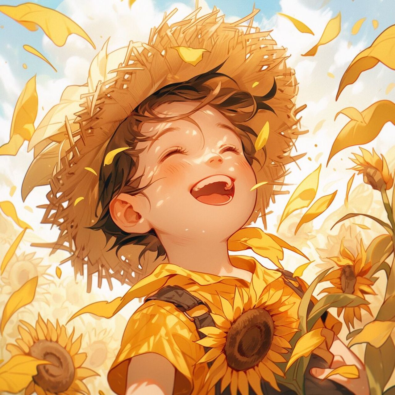 阳光治愈系男孩  男生头像