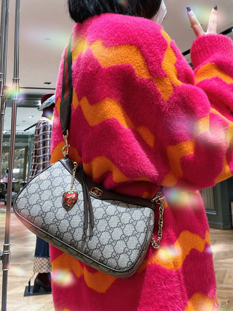gucci草莓包91斜挎&腋下两用|甜一整个冬天  包治百病,治愈一整个