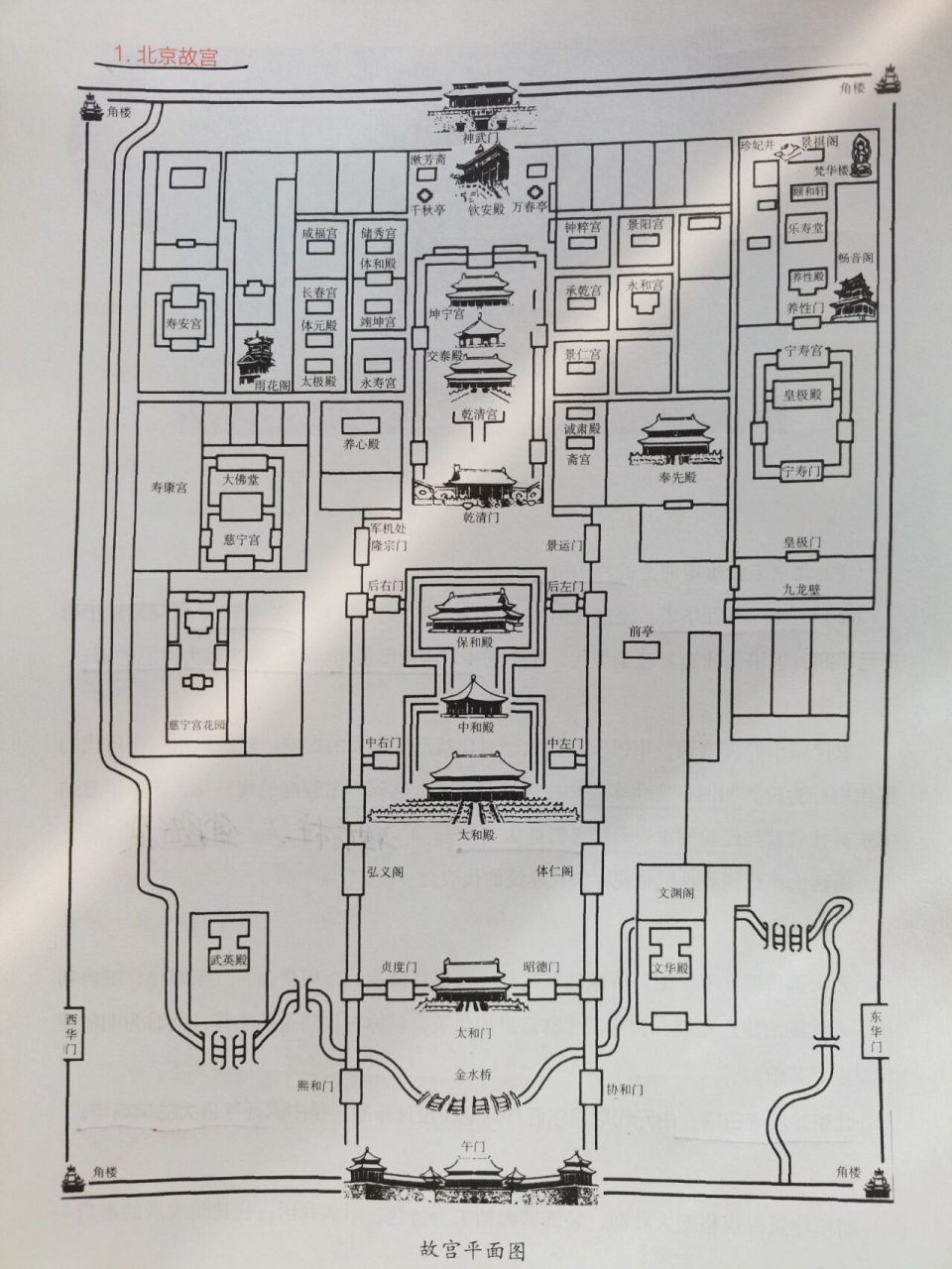 甄娱传后宫地图 vs 故宫 去故宫一定别忘了去各位小主宫殿瞧瞧,在故宫