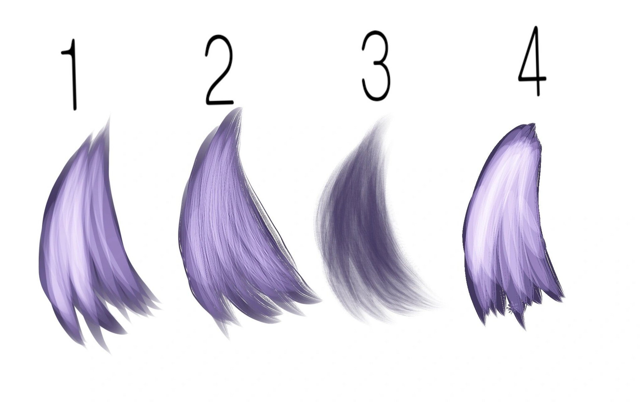 画世界pro头发笔刷 破10赞出教程