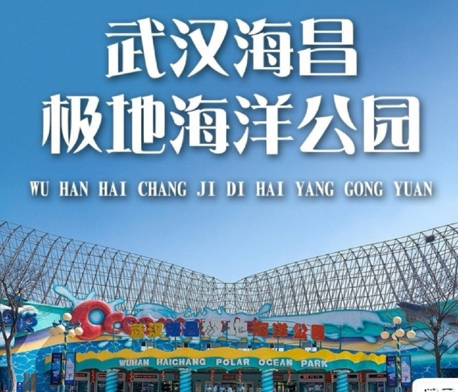 湖北武汉海昌极地海洋馆门票160元 限河南人哦,提前一天订