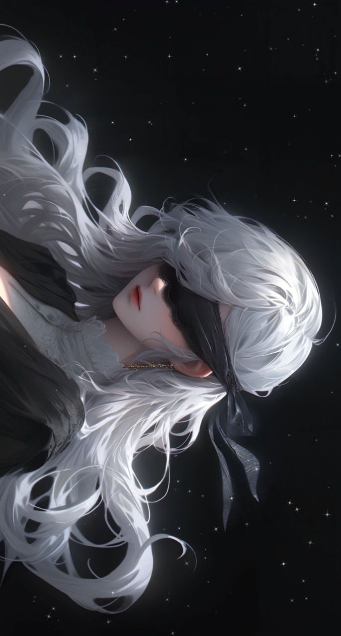 蒙眼少女|ipad电脑壁纸          图源来自电脑版元气桌面动态壁纸