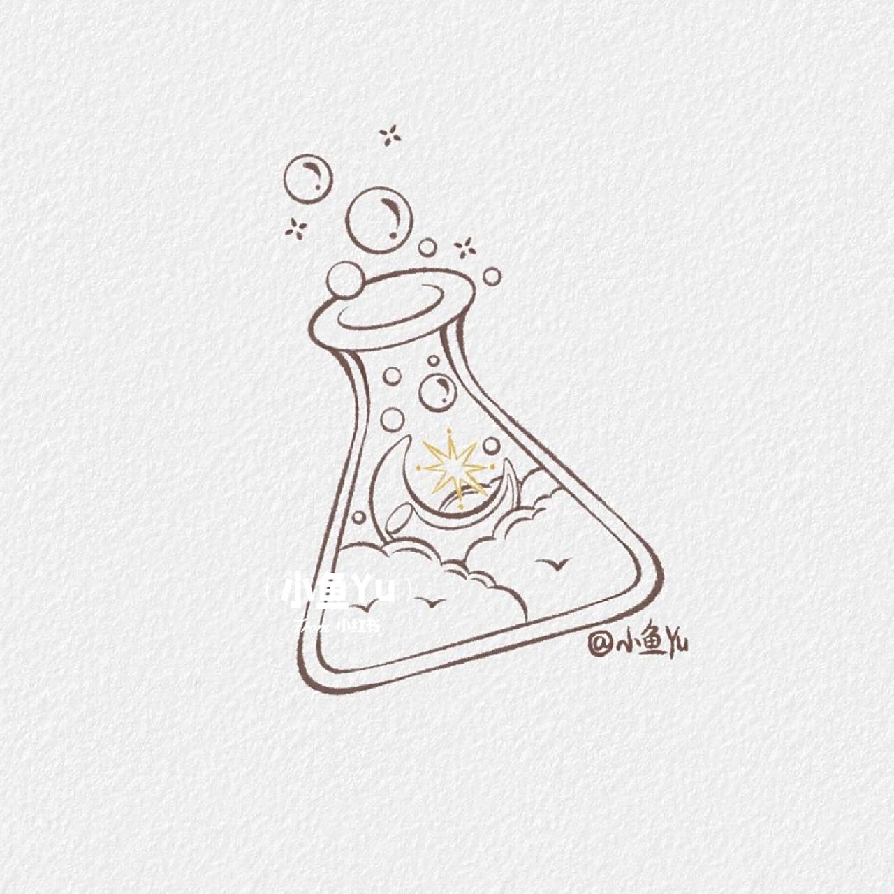 手绘简笔画 | 星语心愿·系列 4  小小愿望都实现吧!