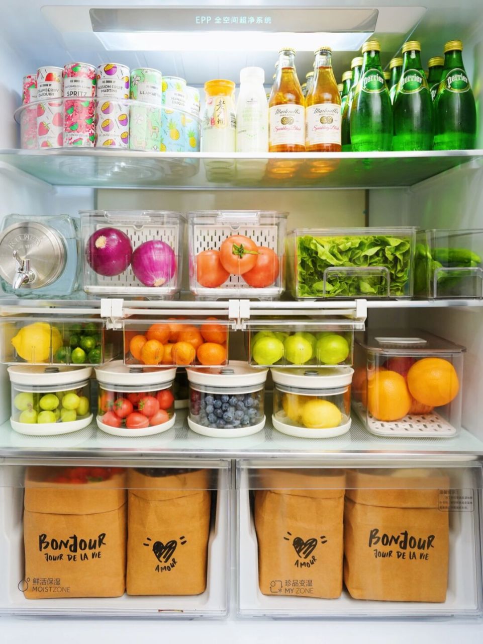 冰箱收纳|喜欢满满的冰箱92,收纳整整齐齐!