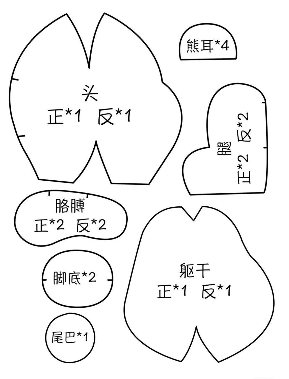 纸箱小熊手工制作大全图片