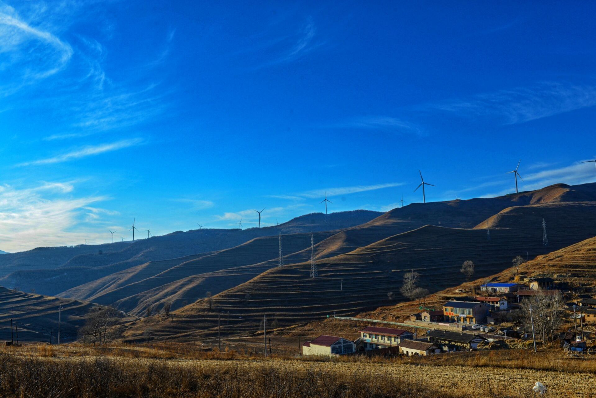 沁源花坡 冬日花坡,美丽冻人