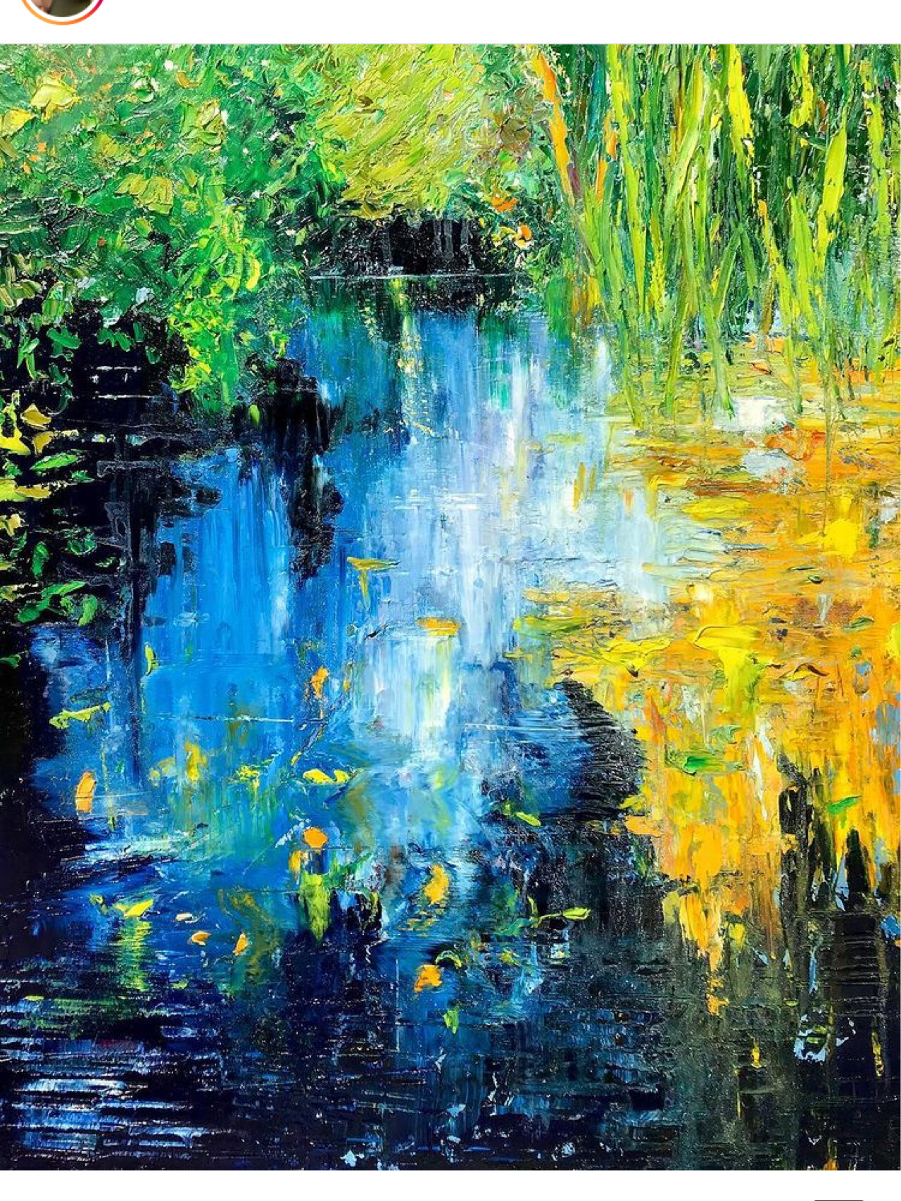 喜欢抽象画的不可捉摸和无限的想象空间 julia s.