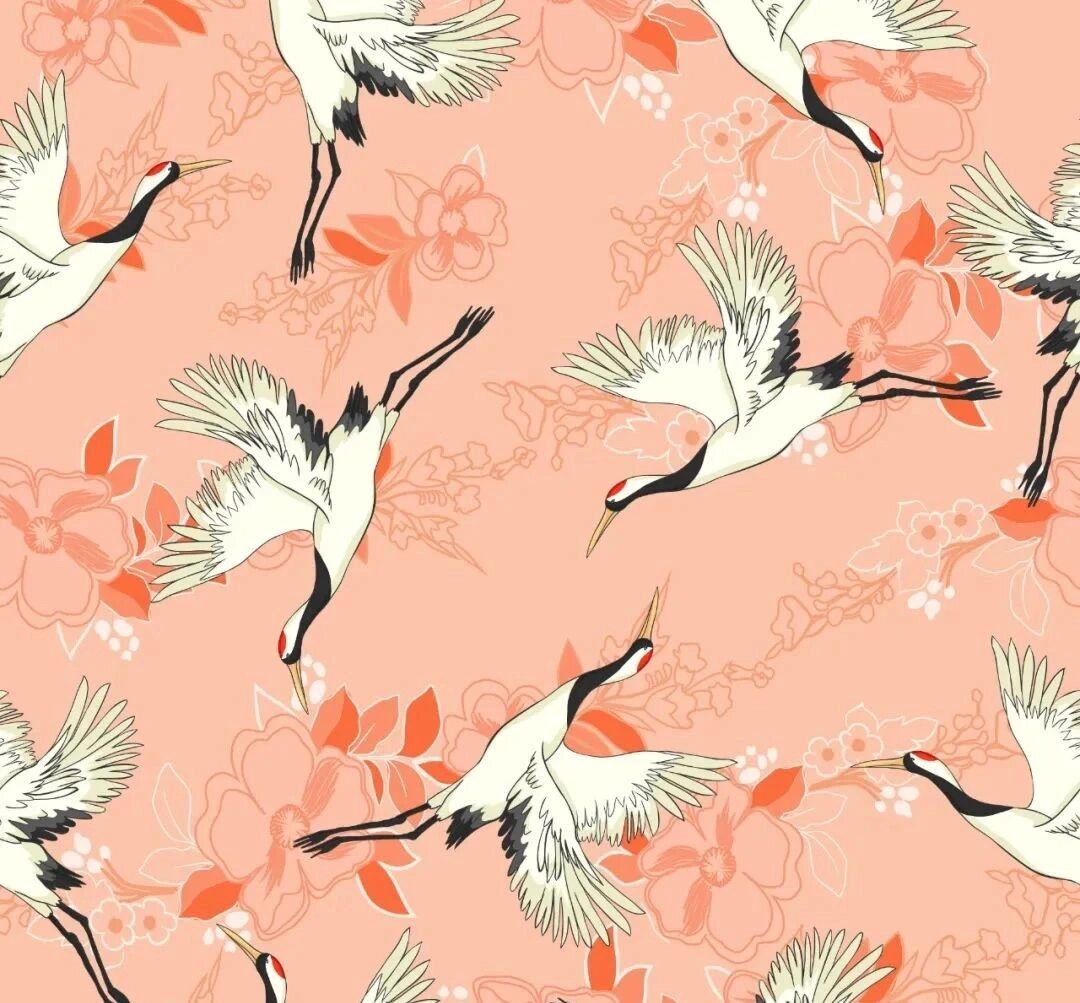 中国传统服饰纹样(仙鹤纹