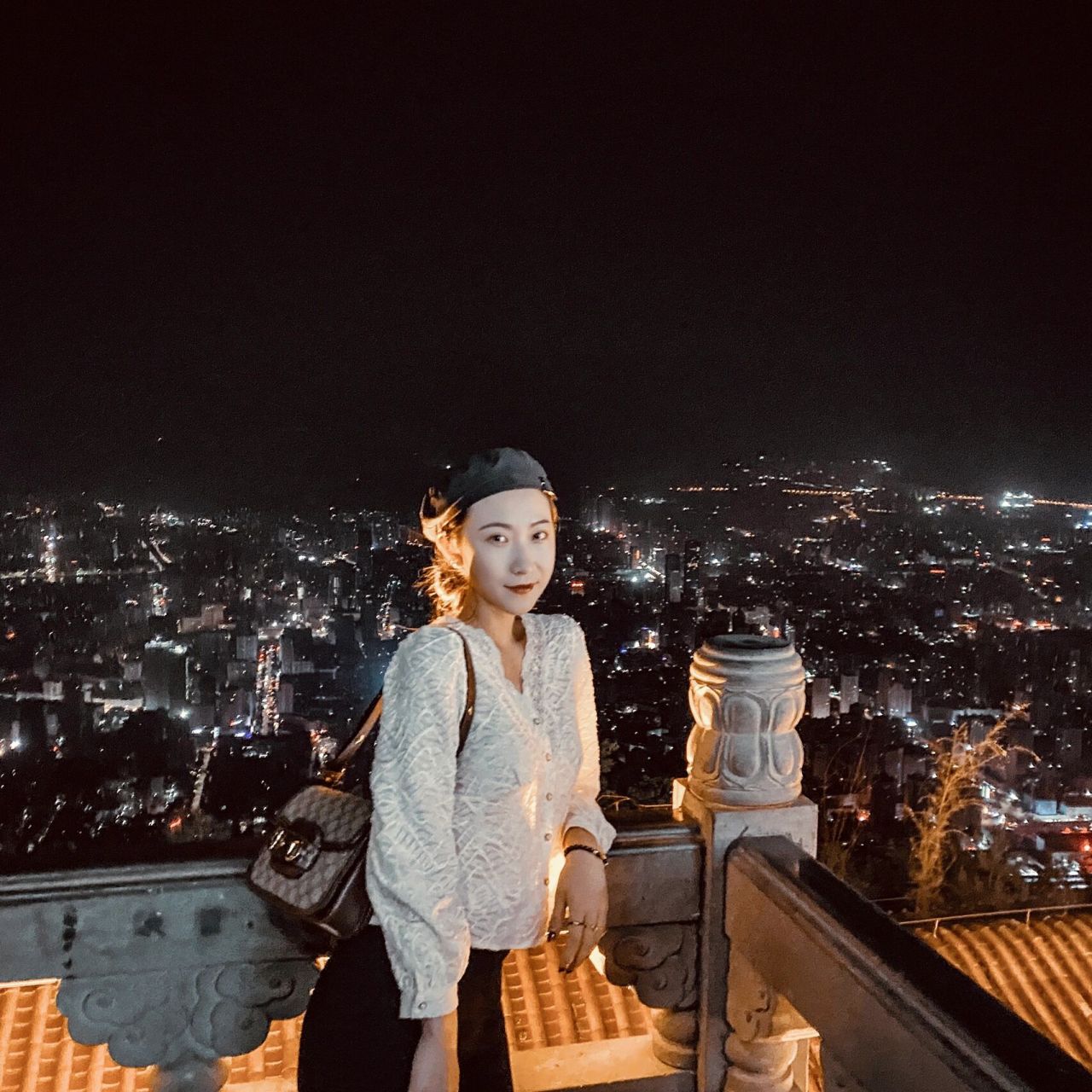 兰州|三台阁 夜景还是挺美的 就是冻得发抖