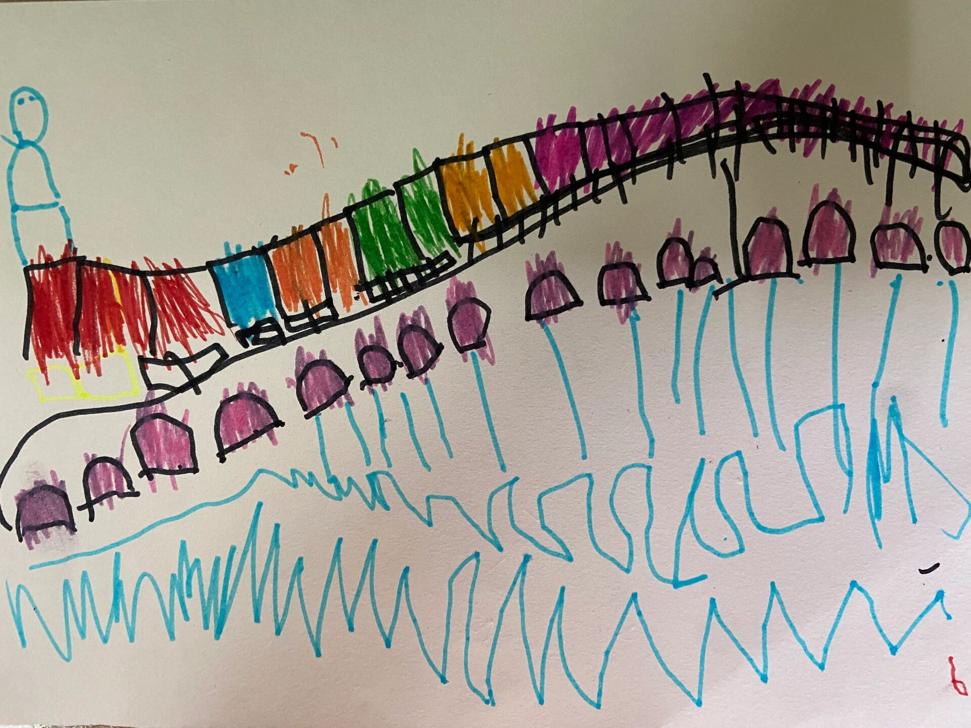 手残党妈妈的-手工 报纸 桥