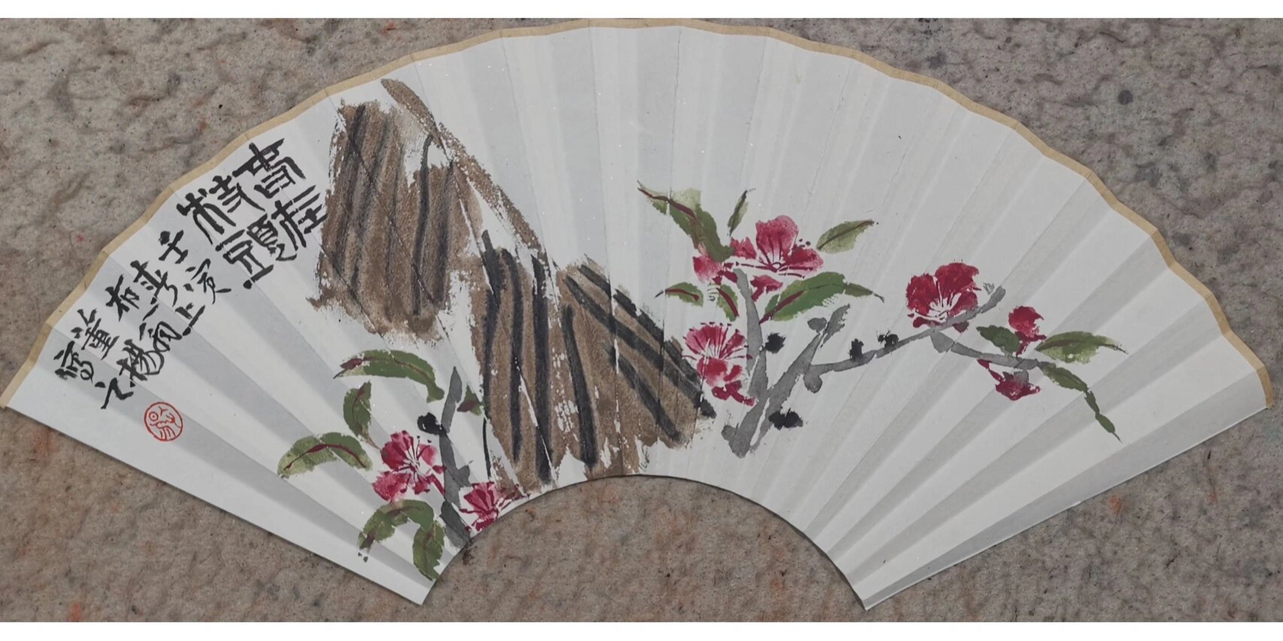 写意国画|董扬先生的扇面小品