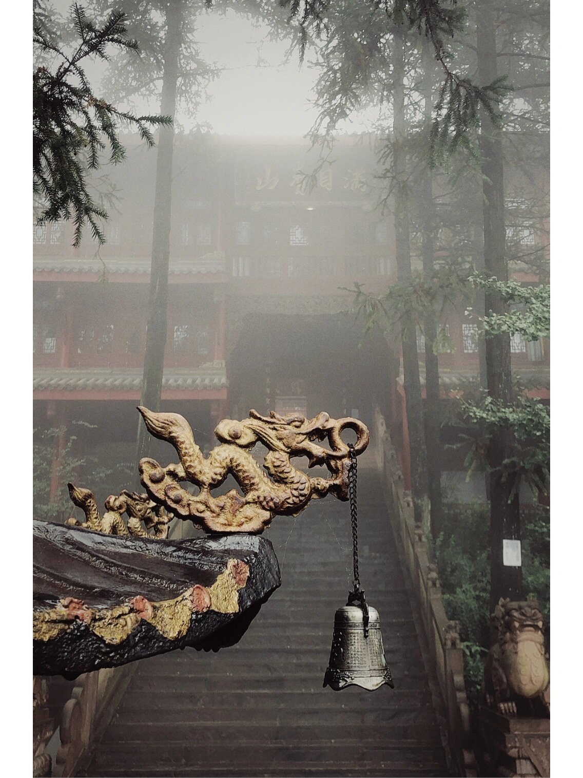 成都小众道观,雨天绝美随手拍