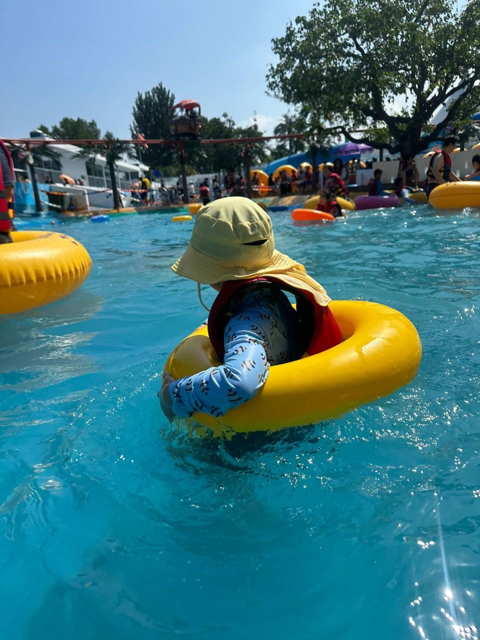 蓟县-吉姆冒险世界一日游 完美暴晒的一天 周六的吉姆人好多 之前冬天