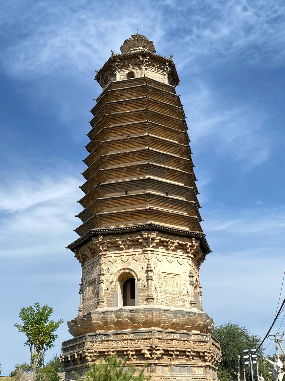 打卡河北国保建筑(20)涞水县西岗塔 离开保定市区返回北京,选择走京昆