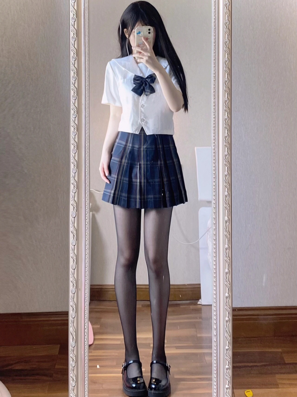 jk配黑丝简直就是绝配040404