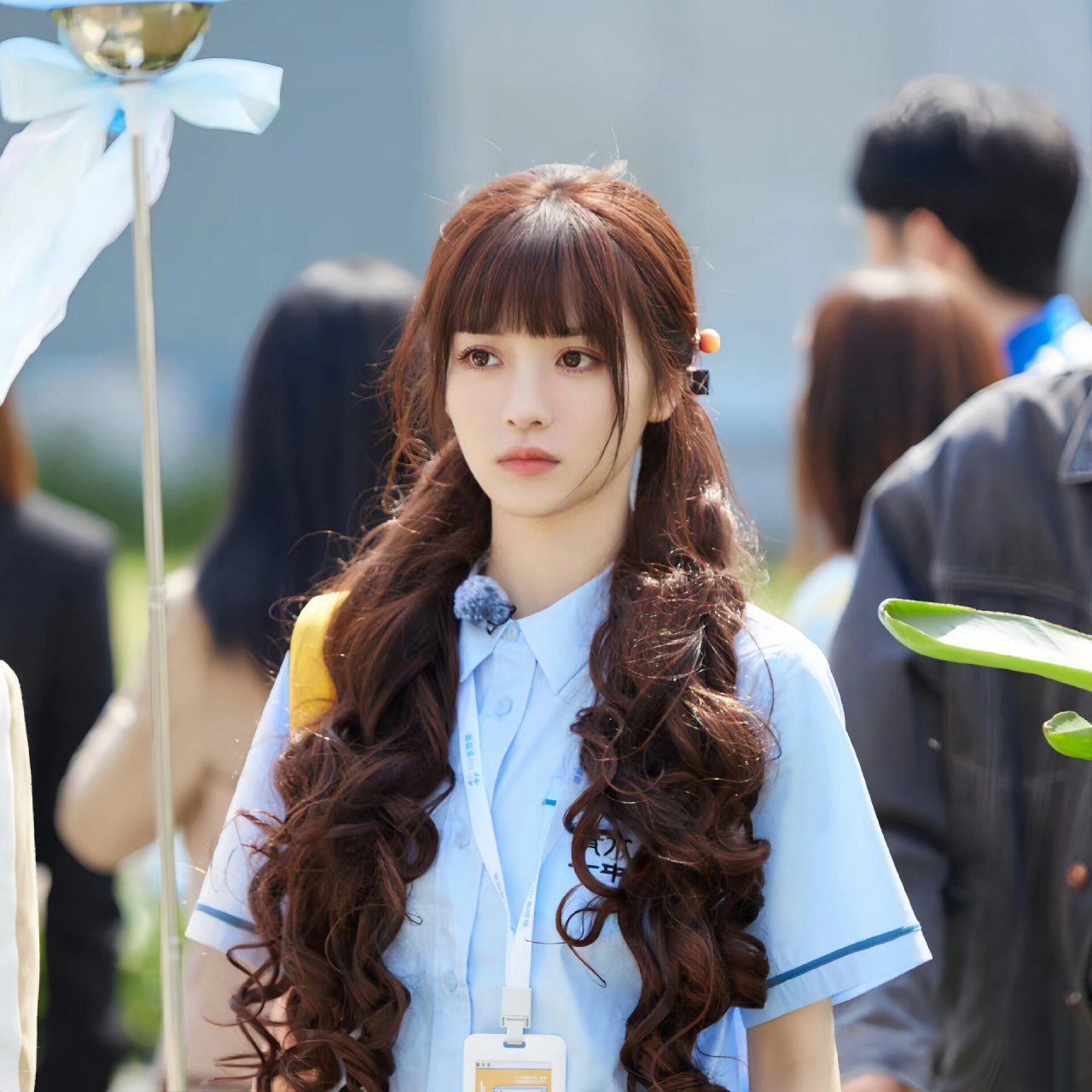 田曦薇|青春校服可爱女生头像 源女子推理社官微 太青春了我滴宝