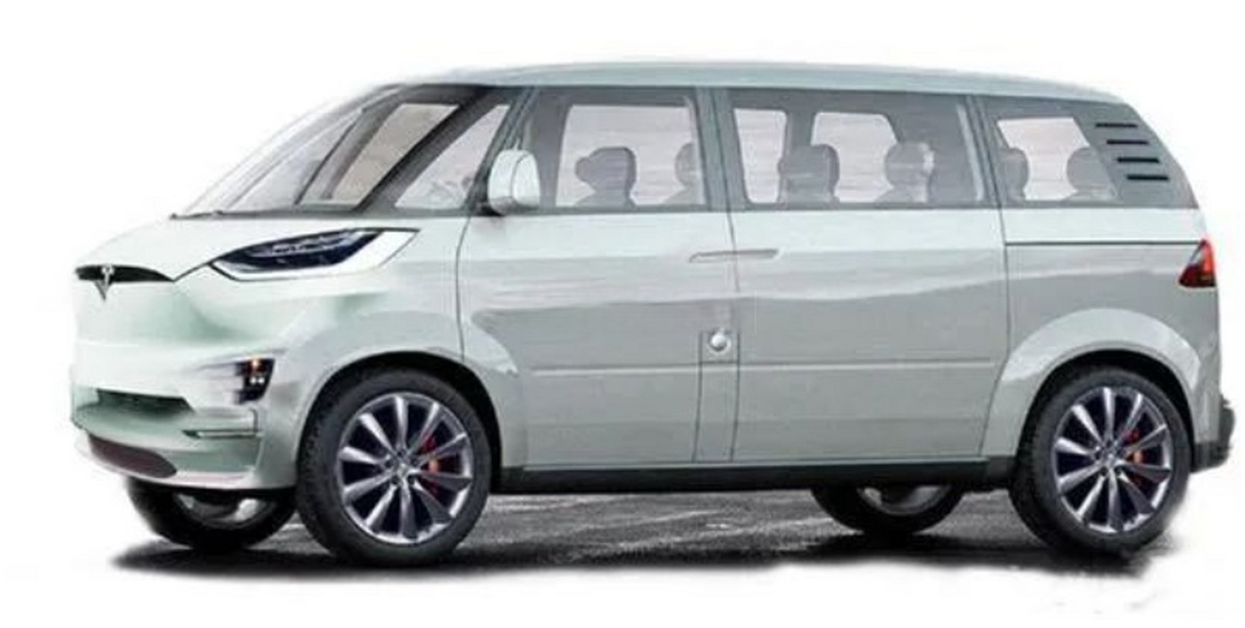 特斯拉mpv最快明年就能量产,您喜欢哪个造型呢?