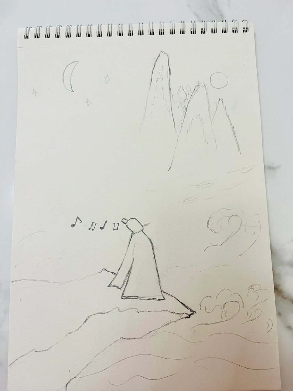 《观沧海》古诗配画 《观沧海》 	 曹操【汉】 东临碣石,以观沧海.