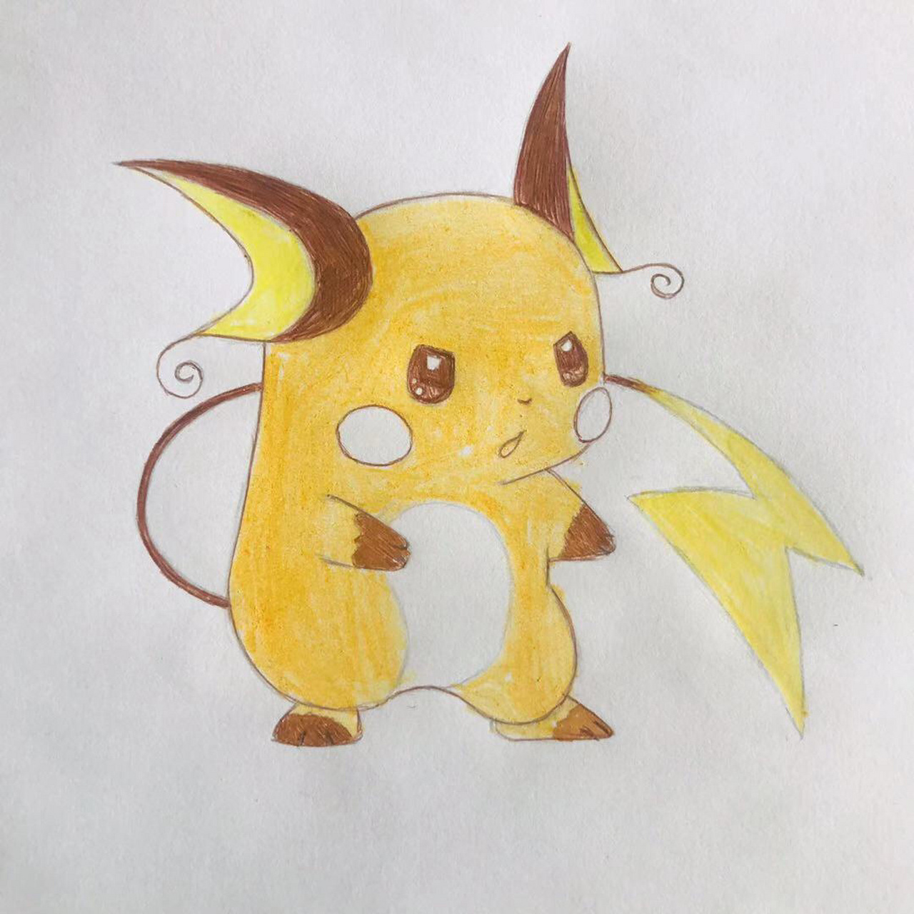 每日画画打卡21566雷丘